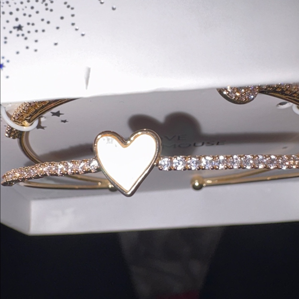 Disney 14K Gold Flash Plated Minnie Mouse Bracelet - Picture 4 of 6